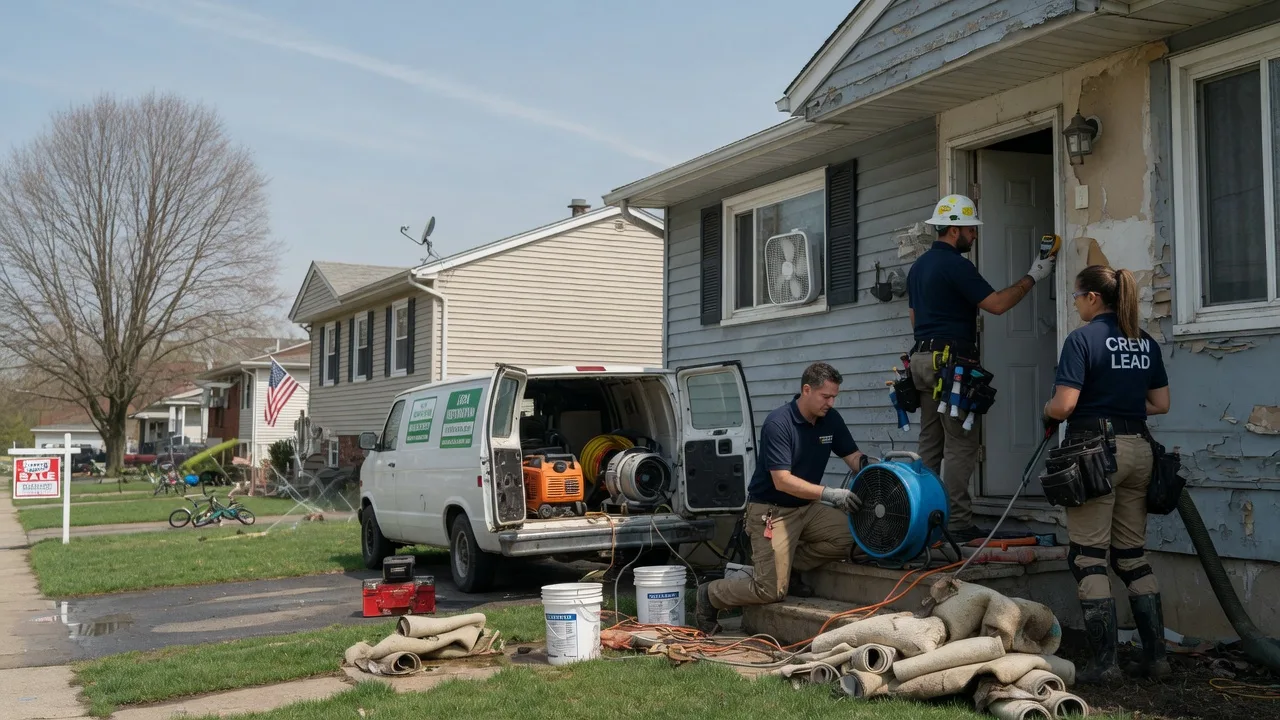 Flood Cleanup in Ludlow Falls, OH near me