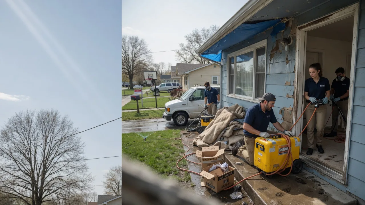 Basement Flood Cleanup in Ludlow Falls, OH near me